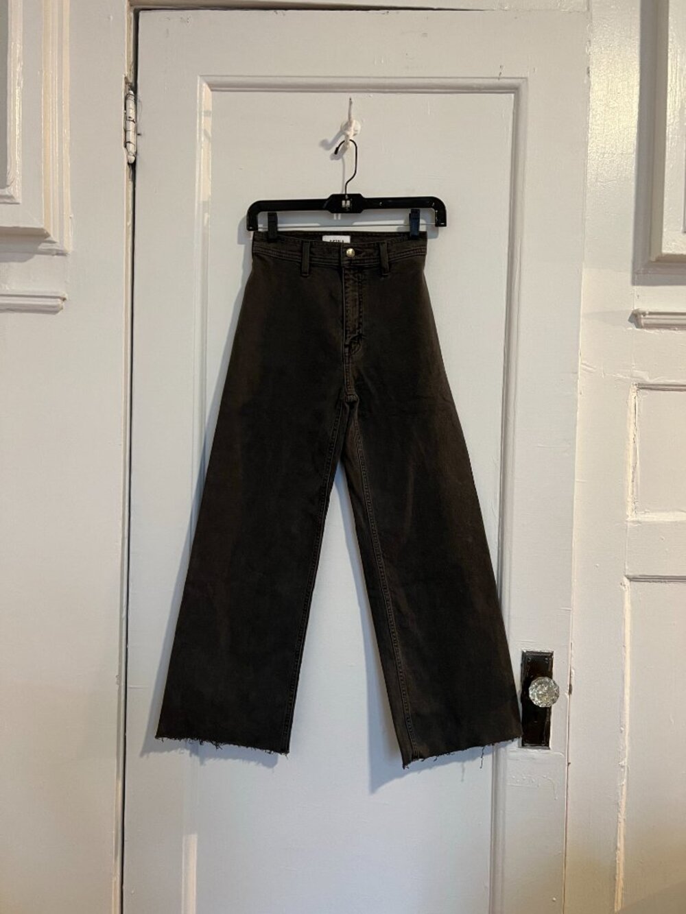 Pistola Penny High Rise Wide Leg Jean Mocha